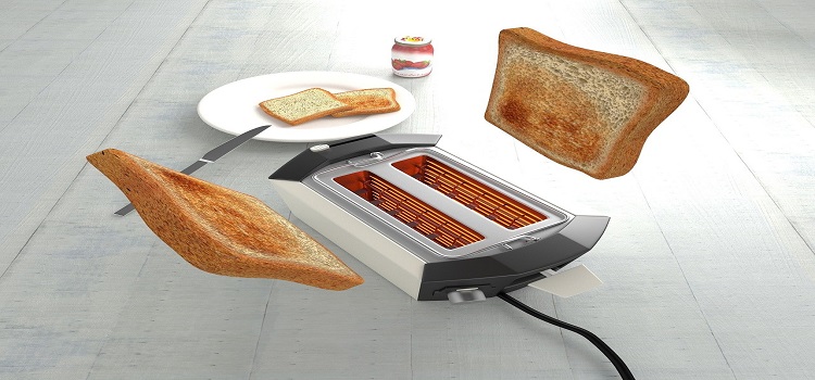 How many halves are in a whole slice of toast