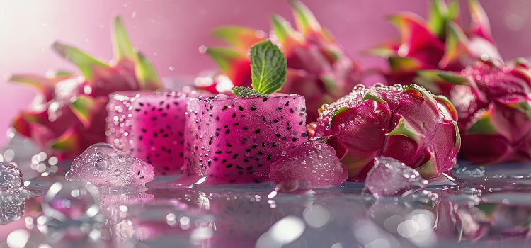 how to make dragon fruit ice cream